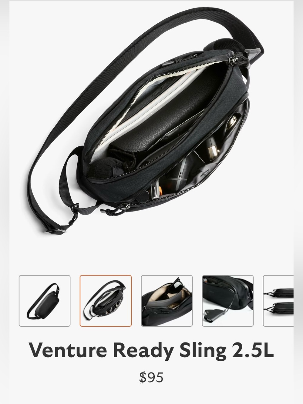 Bellroy Venture Ready Sling 2.5L - Picture 3 of 11